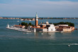 Panoramic view of San Giorgio island, Venice, Italy