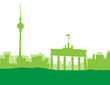Berlin, Skyline abstrakt