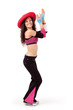 Zumba instructor  clapping hands