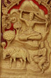 pattern on the wall in thai temple pattern on the wall in thai temple