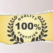 couronne de laurier, qualité certifiée