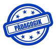 Sternen Stempel blau rel PÄDAGOGIK