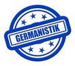 Sternen Stempel blau rel GERMANISTIK