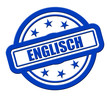 Sternen Stempel blau rel ENGLISCH