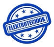 Sternen Stempel blau rel ELEKTROTECHNIK