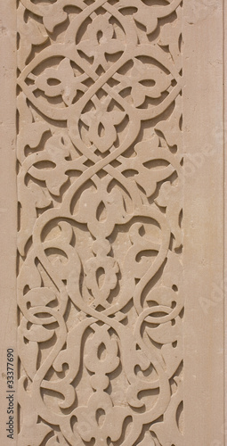 Photo: Stone carvings, Royal Cenotaphs, Jaipur, Rajasthan, India Stone carvings, Royal Cenotaphs, Jaipur, Rajasthan, India