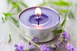 Lavendel Duftkerze