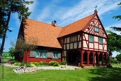 Foto: Altes Bauernhaus im Weichselland Altes Bauernhaus im Weichselland