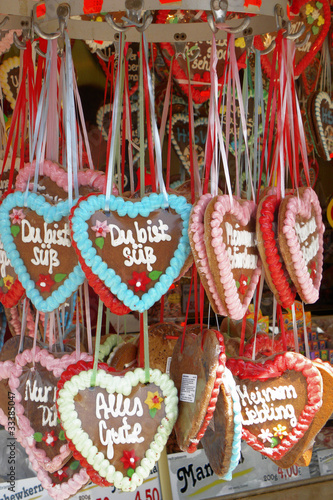 Foto: Lebkuchenherzen Lebkuchenherzen