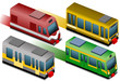 Isometric train