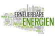 Wortwolke "Erneuerbare Energien"