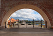 Novgorod The Great Kremlin entrance, Russia