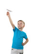 little boy in studio