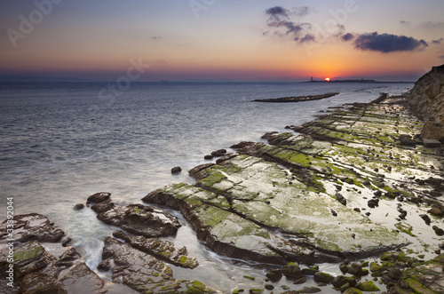 Foto: Sunset on the coast of Tarifa Sunset on the coast of Tarifa
