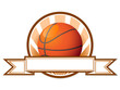 Basketball emblem
