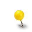 Gelbe Stecknadel