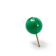 Grüne Stecknadel