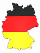 Illustration: Deutschland - farbig Deutschland - farbig