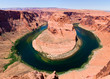 Horseshoe Bend on the Colorado River, Arizona. Horseshoe Bend on the Colorado River, Arizona.