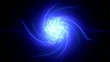 rotation ball launch swirl rays laser light enter time tunnel