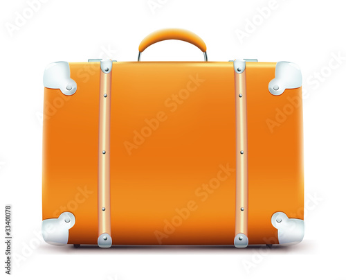 Vektor: vintage suitcase vintage suitcase