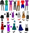 Evening dresses and accessories