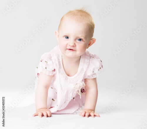 Photo: Crawling baby Crawling baby