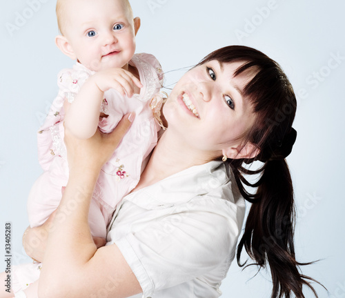 Photo: Embrace between mother and daughter Embrace between mother and daughter