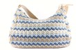 Cotton knit handbag.