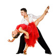 Latino dancers in action Latino dancers in action