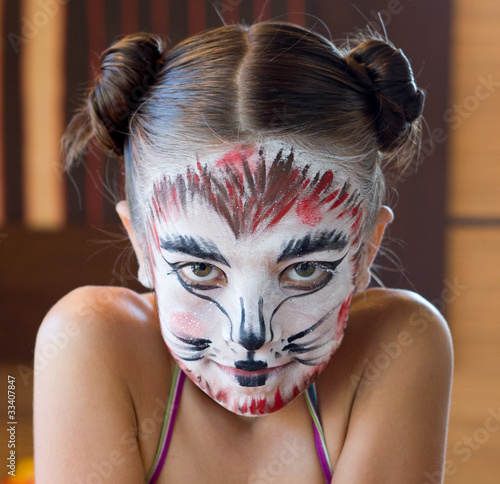 Photo: maquillage de félin maquillage de félin
