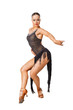 Latino dancer in action Latino dancer in action