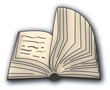Illustration aufgeschlagenes Buch