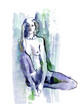 Watercolor-Nude