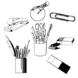 Stationery object set