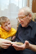 Grandfather Reading Grandfather Reading