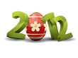 Photo en ligne au meilleur prix 2012 easter 3d text with egg