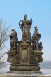 St. Barbara, Elizabeth and Margaret statue,Charles Bridge,Prague St. Barbara, Elizabeth and Margaret statue,Charles Bridge,Prague