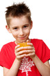 boy ready to drink