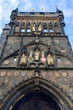 Old Bridge Tower, close-up, Prague Old Bridge Tower, close-up, Prague