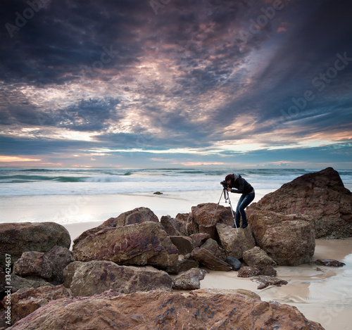 Photo: photographer by the ocean photographer by the ocean