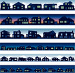 City landscape background