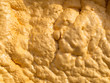 Close-up of Sprayed on PU-Foam Insulation