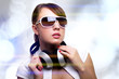 Photo: Girl with headphones Girl with headphones