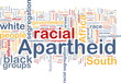 Apartheid background concept
