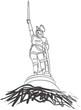 Illustration Hermannsdenkmal in Detmold