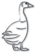 Vektor: Illustration Gans Illustration Gans