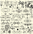 set of vintage vector elements