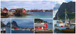 Foto: The coastal town of Reine on the Lofoten, Norway The coastal town of Reine on the Lofoten, Norway