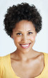 African American woman smiling